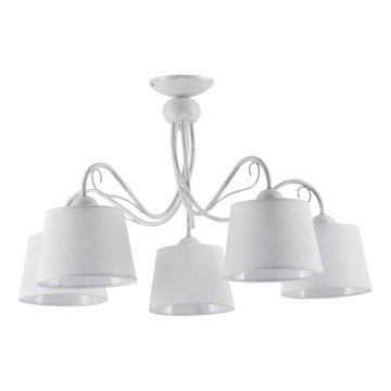 Jupiter 1350 - KM 5 PB - Plafonsko svetlo KAMELIA 5xE27/60W/230V