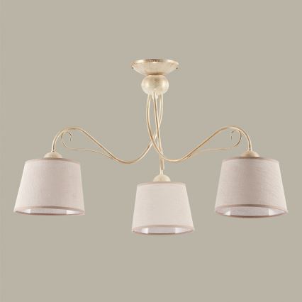 Jupiter 1357 - KM 3 PE - Plafonjera KAMELIA 3xE27/60W/230V