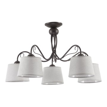 Jupiter 1366 - KM 5 PV - Plafonsko svetlo KAMELIA 5xE27/60W/230V