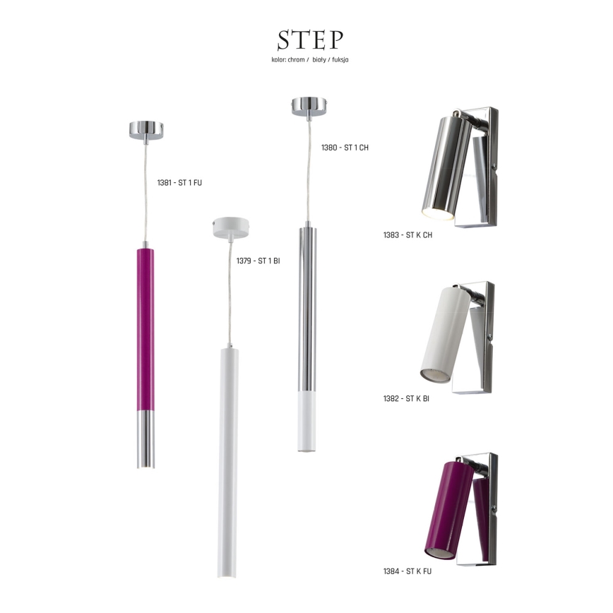 Jupiter 1382 - ST K BI - LED zidno svetilo STEP LED/4,3W/230V