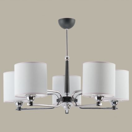 Jupiter 1408 - TW 5 G - Luster na stalku TWINGO 5xE27/60W/230V