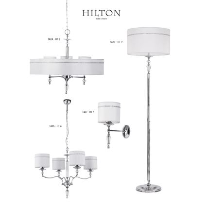 Jupiter 1427 - Zidna svetiljka HILTON 1xE27/60W/230V