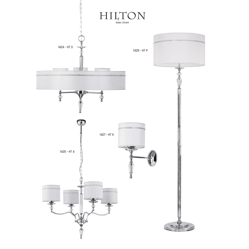 Jupiter 1427 - Zidna svetiljka HILTON 1xE27/60W/230V