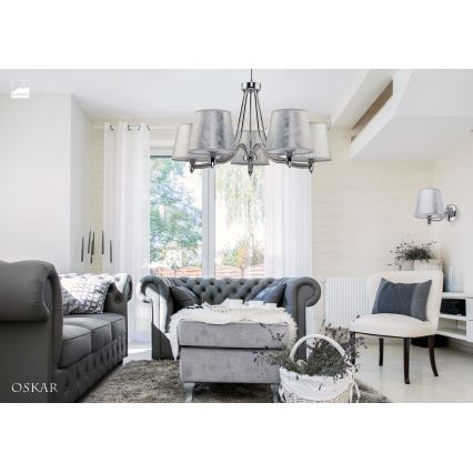 Jupiter 1516 - OS 5 ch - Luster na šipci OSKAR 5xE27/60W