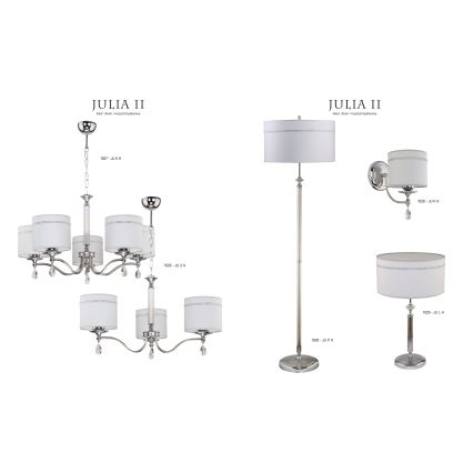 Jupiter 1529 - JU L H - Stona lampa JULIA II E27/60W