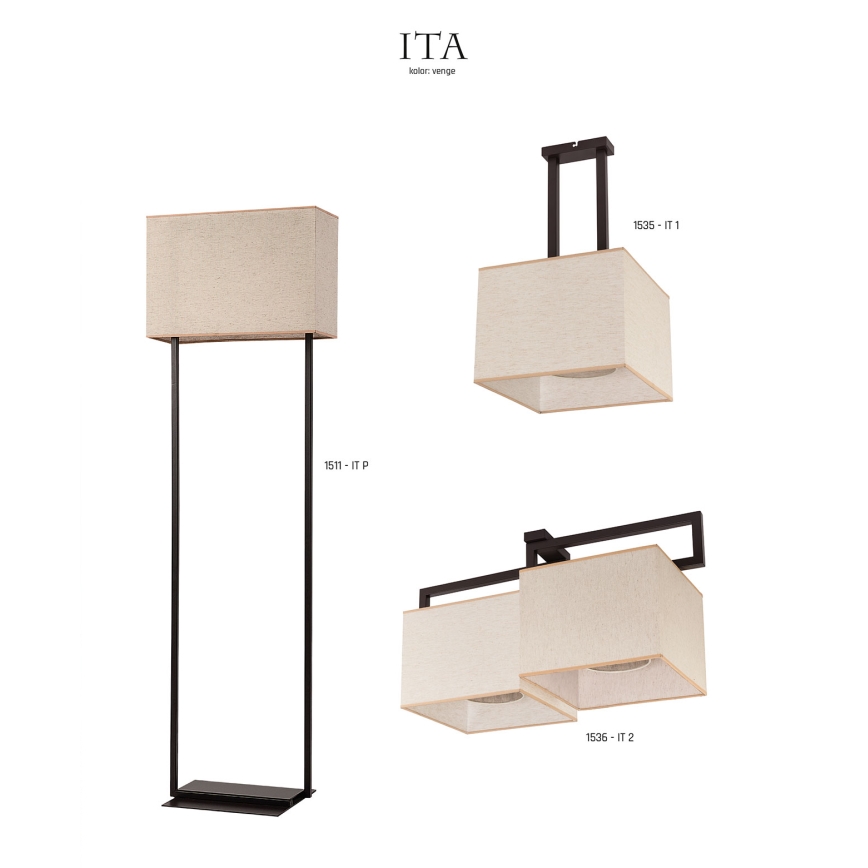 Jupiter 1535 - IT 1 VE - Plafonsko svetlo ITA E27/60W