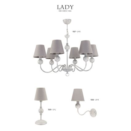 Jupiter 1588 - LY K BI - Zidno svetlo LADY E14/40W