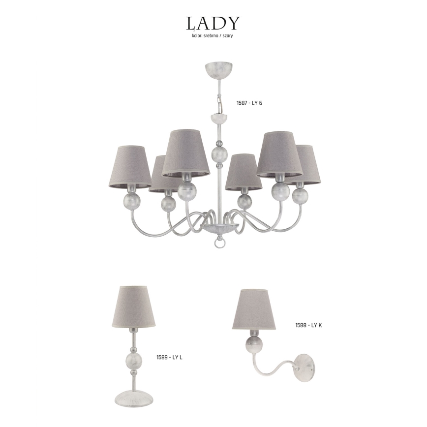 Jupiter 1588 - LY K BI - Zidno svetlo LADY E14/40W
