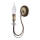 Jupiter 1613 - Zidno svetilo MELODY 1xE14/40W/230V patiniran mesing