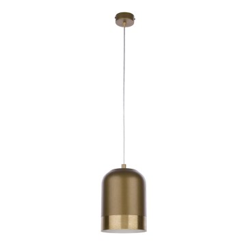Jupiter 1648 - luster na sajli DIXON 1xE27/60W/230V mesing/bela