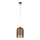 Jupiter 1648 - luster na sajli DIXON 1xE27/60W/230V mesing/bela
