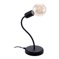 Jupiter 1673 - Stona lampa LUCE 1xE27/60W/230V crna