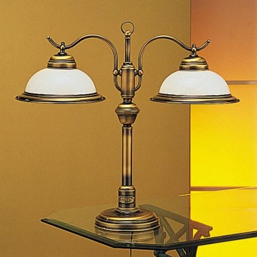 Jupiter 17 - OG2 - Stona lampa, opalno staklo, 2xE27/60W/230V