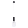 Jupiter 1867 - TU1 - Luster na sajli TULUZA 1xE27/60W/230V, srebran