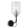 Jupiter 1885 - Zidna lampa CERES 1xE27/15W/230V matni hrom/crna