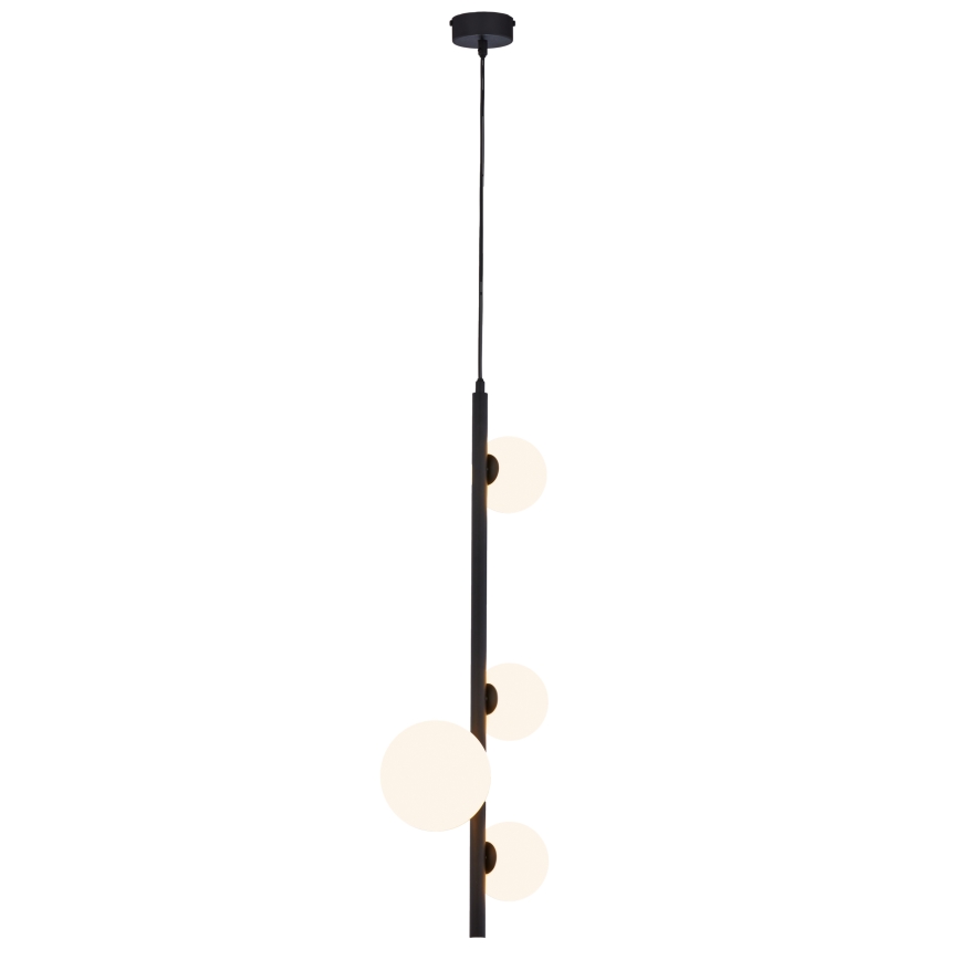 Jupiter 1926 - Luster na sajli TAIDA 4xG9/40W/230V crna