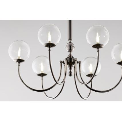 Jupiter 2022 - Luster na lancu BRILLANTE 6xG9/10W/230V sjajni hrom
