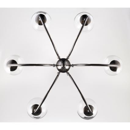 Jupiter 2022 - Luster na lancu BRILLANTE 6xG9/10W/230V sjajni hrom