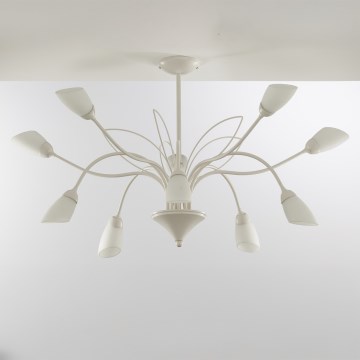 Jupiter 2061 - Luster na šipci GLORIOSA 10xG9/14W/230V krem boje