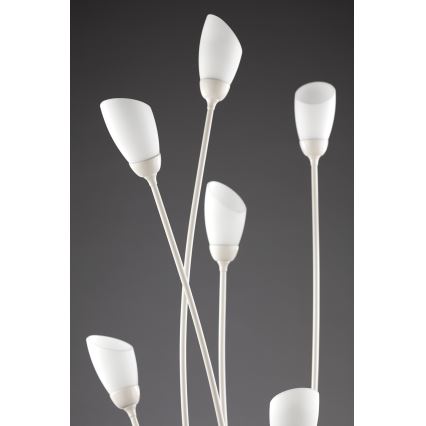 Jupiter 2063 - Stojeća lampa GLORIOSA 9xG9/14W/230V krem boje