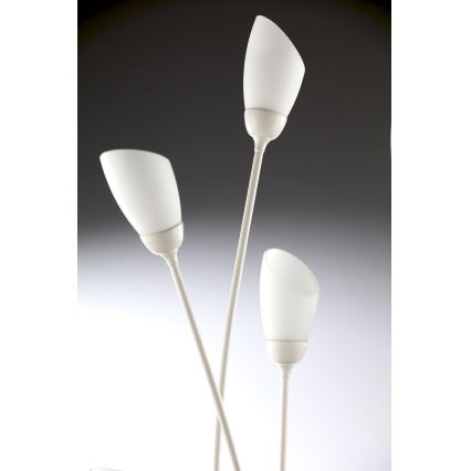Jupiter 2063 - Stojeća lampa GLORIOSA 9xG9/14W/230V krem boje