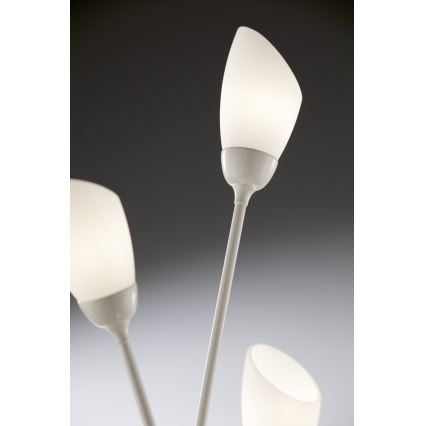 Jupiter 2063 - Stojeća lampa GLORIOSA 9xG9/14W/230V krem boje