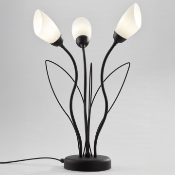 Jupiter 2065 - Stona lampa GLORIOSA 3xG9/14W/230V crna