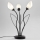 Jupiter 2065 - Stona lampa GLORIOSA 3xG9/14W/230V crna