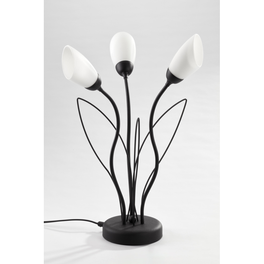 Jupiter 2065 - Stona lampa GLORIOSA 3xG9/14W/230V crna