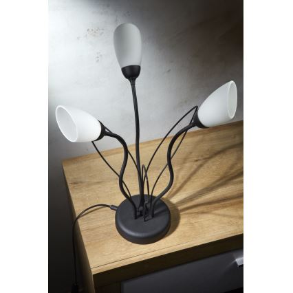 Jupiter 2065 - Stona lampa GLORIOSA 3xG9/14W/230V crna