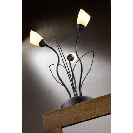 Jupiter 2065 - Stona lampa GLORIOSA 3xG9/14W/230V crna