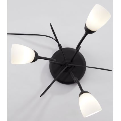 Jupiter 2065 - Stona lampa GLORIOSA 3xG9/14W/230V crna