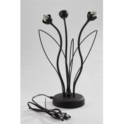 Jupiter 2065 - Stona lampa GLORIOSA 3xG9/14W/230V crna