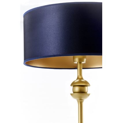 Jupiter 2116 - Stona lampa KASZMIR 1xE27/15W/230V plava/zlatna
