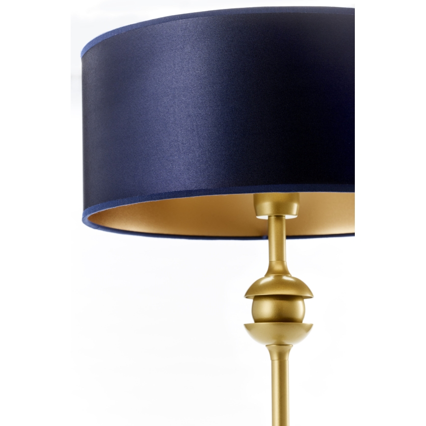 Jupiter 2116 - Stona lampa KASZMIR 1xE27/15W/230V plava/zlatna