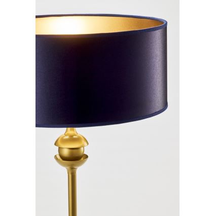 Jupiter 2116 - Stona lampa KASZMIR 1xE27/15W/230V plava/zlatna