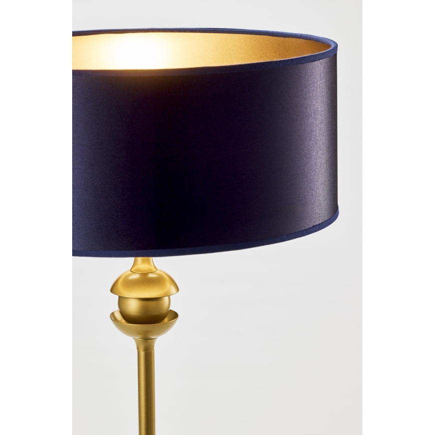 Jupiter 2116 - Stona lampa KASZMIR 1xE27/15W/230V plava/zlatna