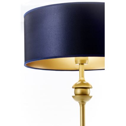 Jupiter 2116 - Stona lampa KASZMIR 1xE27/15W/230V plava/zlatna