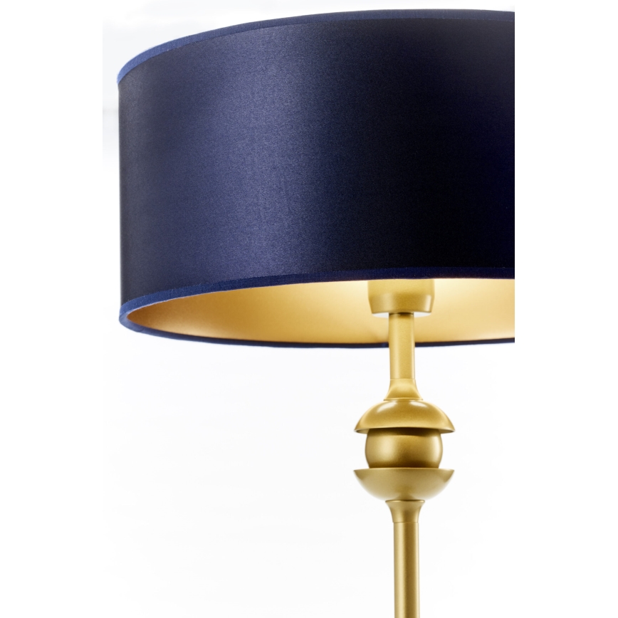 Jupiter 2116 - Stona lampa KASZMIR 1xE27/15W/230V plava/zlatna