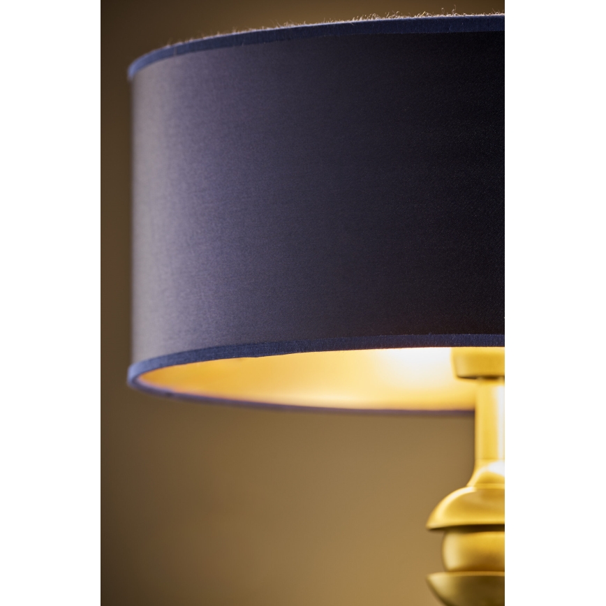 Jupiter 2116 - Stona lampa KASZMIR 1xE27/15W/230V plava/zlatna