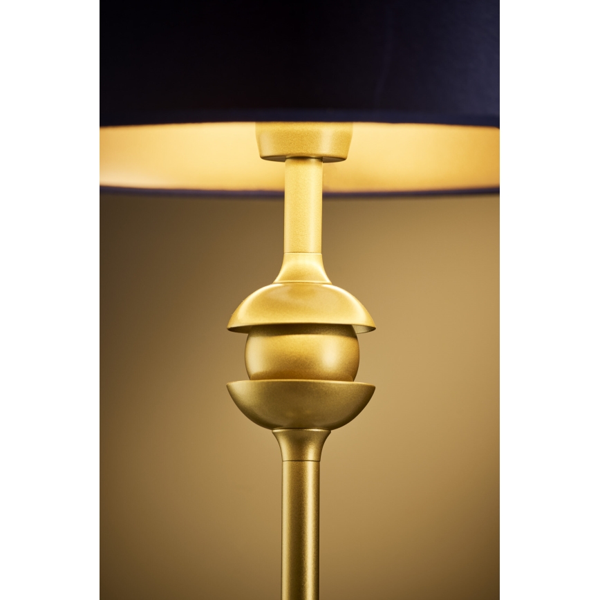 Jupiter 2116 - Stona lampa KASZMIR 1xE27/15W/230V plava/zlatna