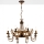 Jupiter 225 - KO 8 - Luster na lancu KORONA 8xE14/40W/230V