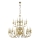Jupiter 879 CE 21 - Viseći luster CEZAR II 21xE14/40W/230V matirani mesing