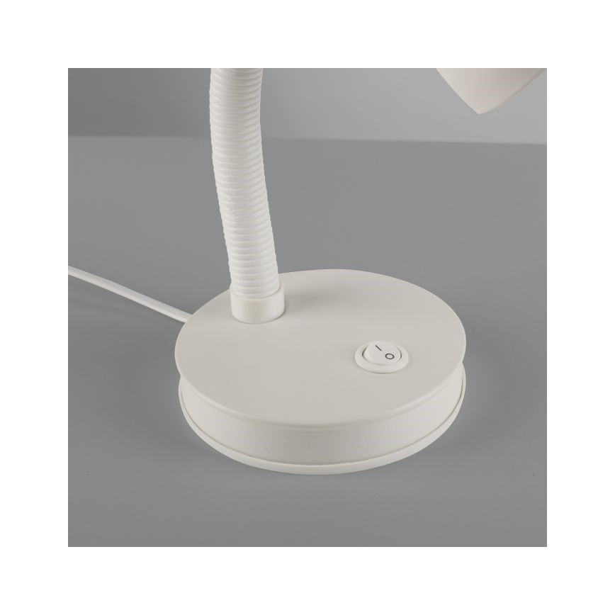 JUST LIGHT. 11080-16 - Fleksibilna stona lampa FLEXI 1xE27/25W/230V bela