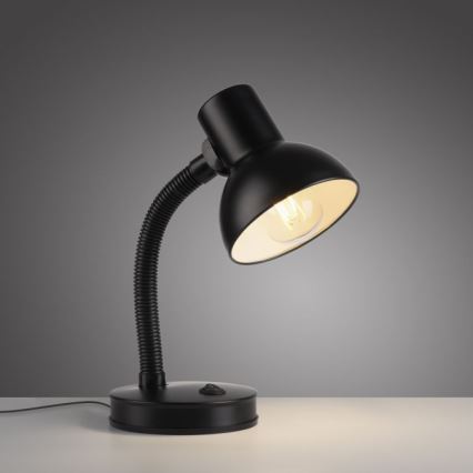 JUST LIGHT. 11080-18 - Fleksibilna stona lampa FLEXI 1xE27/25W/230V crna