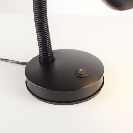 JUST LIGHT. 11080-18 - Fleksibilna stona lampa FLEXI 1xE27/25W/230V crna