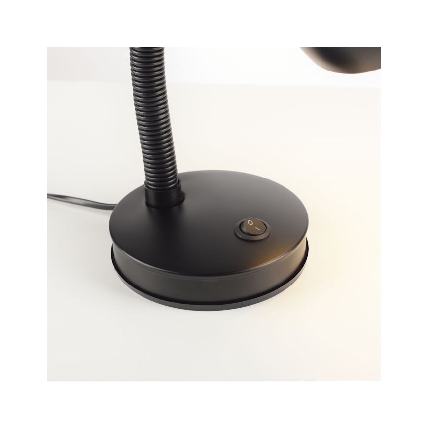 JUST LIGHT. 11080-18 - Fleksibilna stona lampa FLEXI 1xE27/25W/230V crna