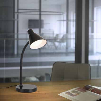 JUST LIGHT. 11248-18 - LED fleksibilna stona lampa PIXIE LED/4,5W/230V crna