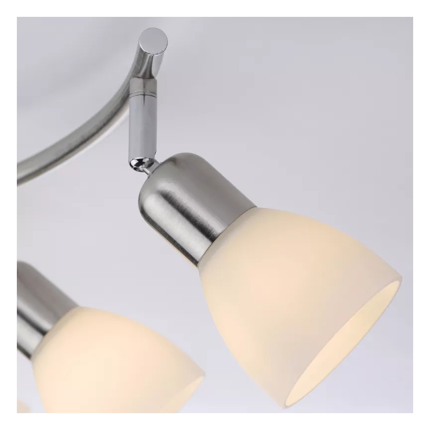 JUST LIGHT. 11952-55 - Spot svetiljka KARO 2xE14/40W/230V matni hrom