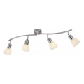 JUST LIGHT. 11954-55 - Reflektorska svetiljka KARO 4xE14/40W/230V mat hrom